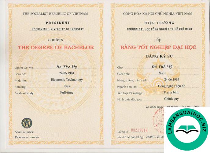 làm bằng đại học giá 2 triệu