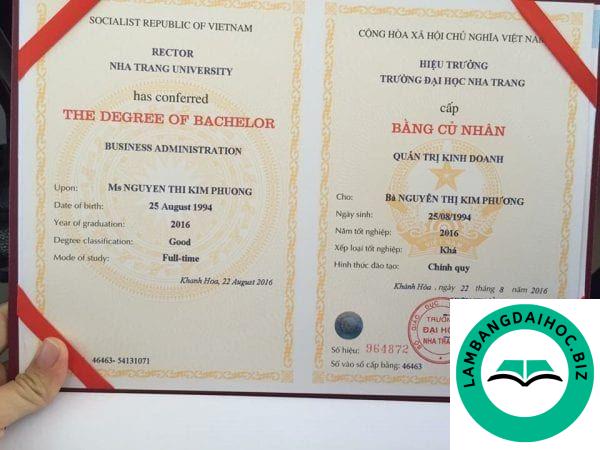 Làm bằng đại học Hoa Sen