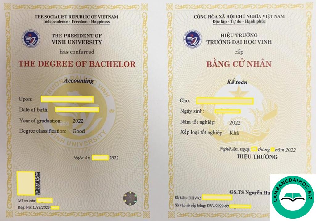 Làm bằng đại học Hutech