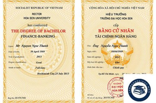 Làm bằng đại học tại tphcm