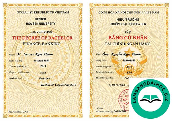 Làm bằng đại học tại tphcm